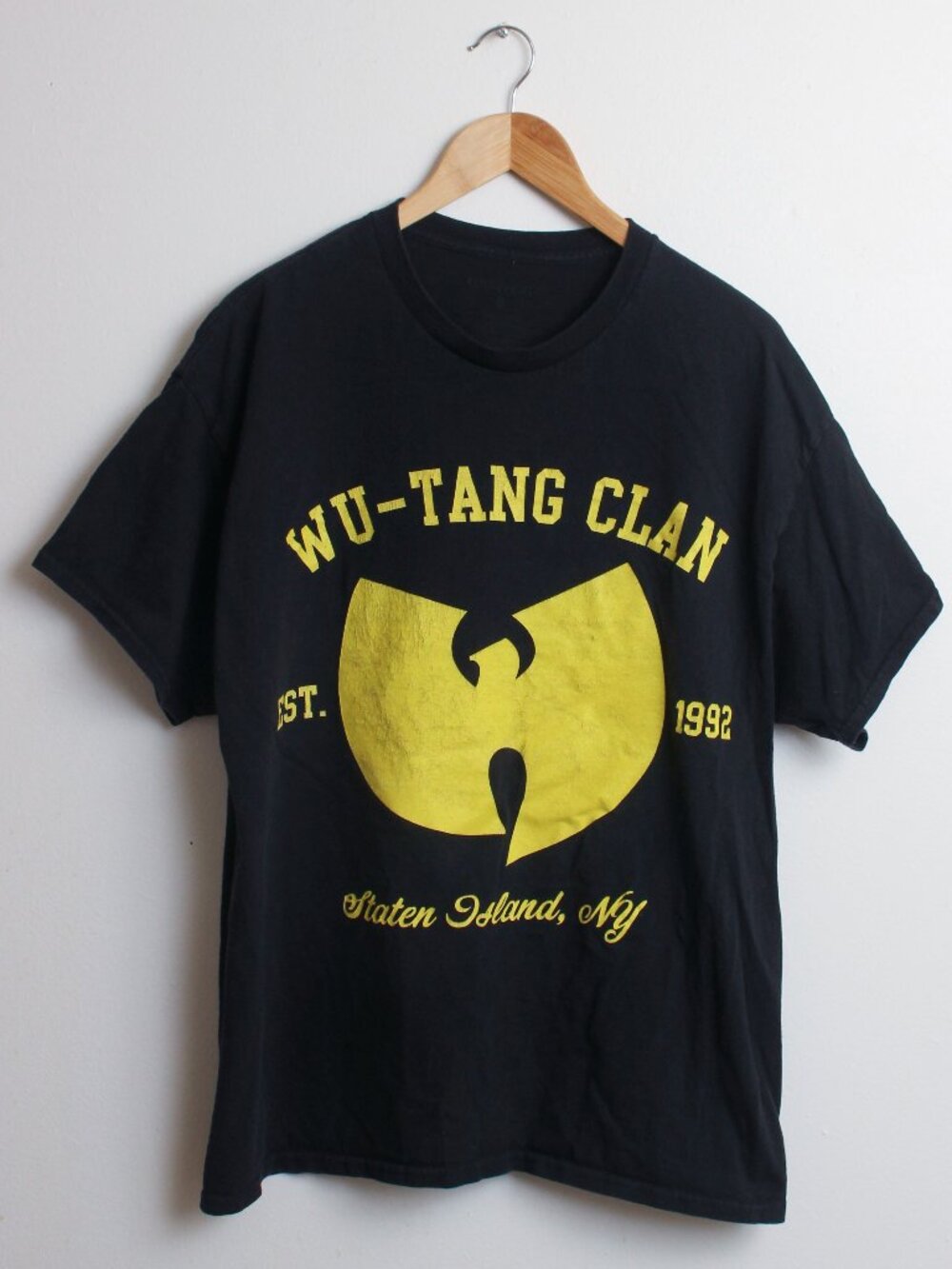 Wu-Tang Clan Shirt Mens XL Black Rap Hip Hop Tee